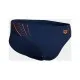 Плавки Arena Double Graphic Swim Briefs 010951-705 темно-синій, помаранчевий 110 (3468337766285)