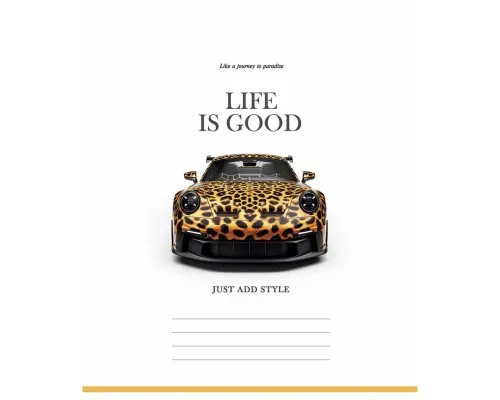 Зошит Школярик Life is good 48 аркушів лінія (048-3670L)