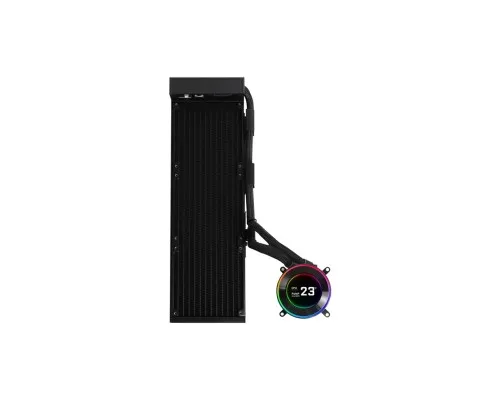 Система рідинного охолодження Lian Li HydroShift II LCD-C 360 FANLESS, Black (G89.GHS2LCD36B.00)