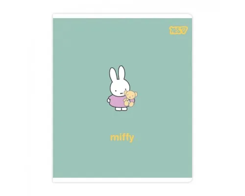 Зошит Yes Miffy Bunny А5 12 аркушів клітинка (768596)