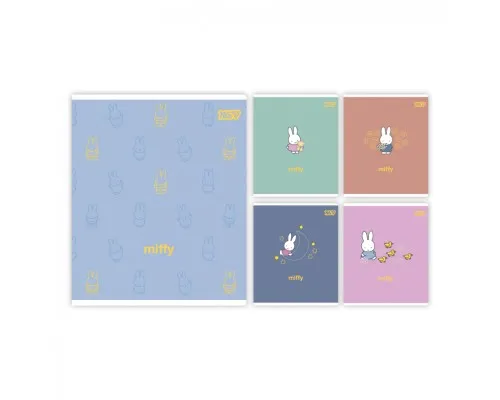 Зошит Yes Miffy Bunny А5 12 аркушів клітинка (768596)
