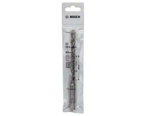 Бур Bosch SDS plus-1, 8x100x160 по бетону (2.608.680.270)