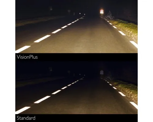 Автолампа Philips H4 VisionPlus, 2шт (12342VPS2)