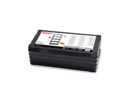 Стелаж Toomax 5 полиць cm. 80x40x180h black (5141)