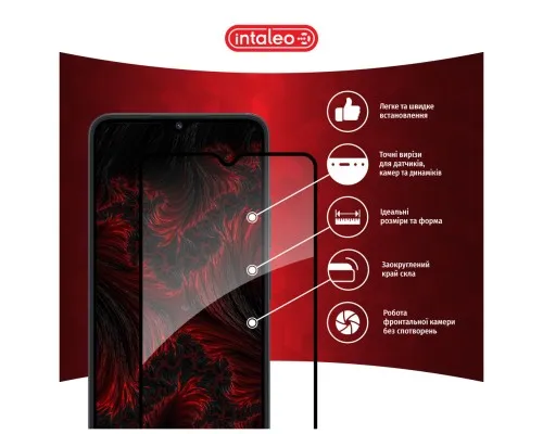 Скло захисне Intaleo Full Glue Xiaomi Redmi 12C (1283126573774)