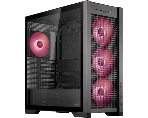 Корпус для ПК ASUS TUF Gaming GT302 ARGB Black (90DC00I0-B19000)