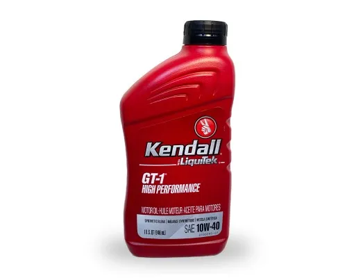 Моторна олива Kendall GT-1 High Performance 10W40 0,946 л