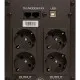Пристрій безперебійного живлення GEAR GU-1200PLCD