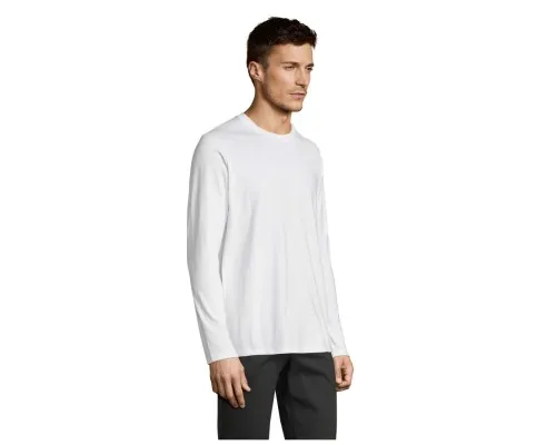 Лонгслів Sol's Imperial LSL men білий S (02074102S)