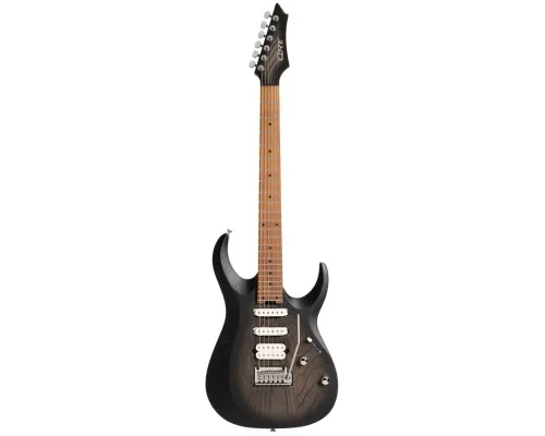 Електрогітара Cort X700 Triality (Open Pore Black Burst)