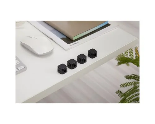 Тримач для кабелю OfficePro CM002B, magnetic clasp, 6шт=1пак, back (CM002B)