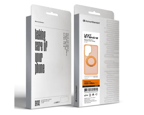 Чохол до мобільного телефона Armorstandart Unit Stand2 Samsung S26 Ultra 5G Orange (ARM89566)