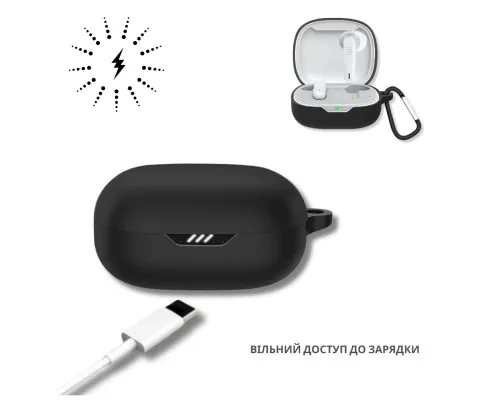 Чохол для навушників BeCover для JBL Wave Flex 2 Black (714830)