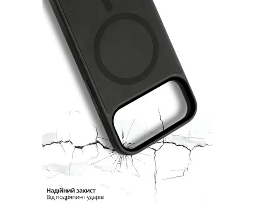 Чохол до мобільного телефона BeCover FIBRA ArcLine MagSafe Apple iPhone 17 Pro Black (715381)