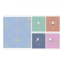 Зошит Yes Miffy Bunny А5 12 аркушів коса лінія (768599)