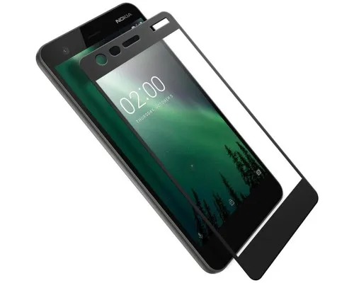 Скло захисне Vinga для Nokia 2 Black (VTPGS-N2B)