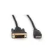 Кабель мультимедійний HDMI to DVI 24+1 5.0m Vinga (VCPHDMIDVI5)