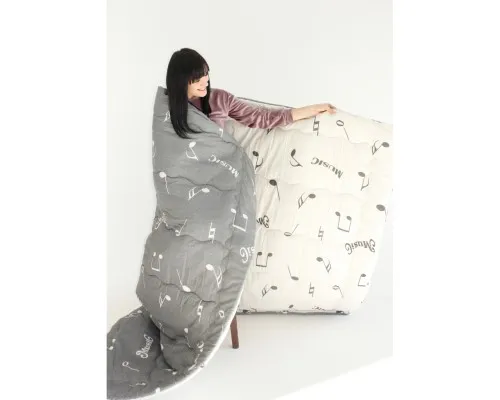 Ковдра MirSon антиалергенна Зима EcoSilk №3006 Color Fun Line Cat 220х240 (2200004832388)