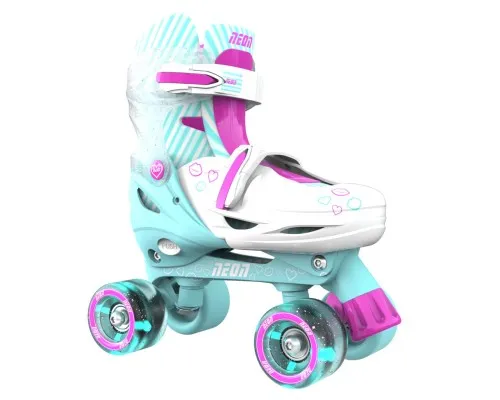 Роликові ковзани Neon Сombo Turquoise розмір 34-37 (NT10T4)