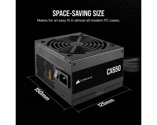 Блок живлення Corsair 650W CX650 (CP-9020278-EU)