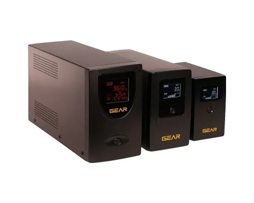 Пристрій безперебійного живлення GEAR GU-1200MLCD
