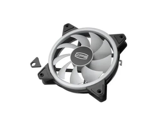 Кулер до корпусу PcCooler F3 T120 ARGB BK
