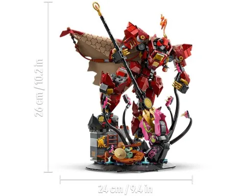 Конструктор LEGO NINJAGO Робот Вогняного Лицаря (71846)