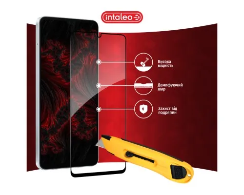 Скло захисне Intaleo Full Glue Samsung A06 5G Black (1283126613012)