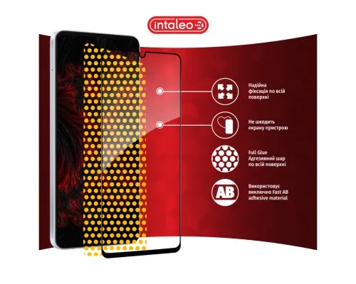 Скло захисне Intaleo Full Glue Samsung A06 5G Black (1283126613012)