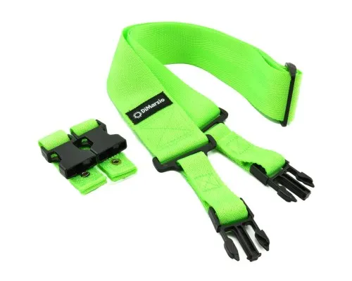 Ремінь для гітари DiMarzio 2 Inch Nylon ClipLock Neon Green (DD2200GN)