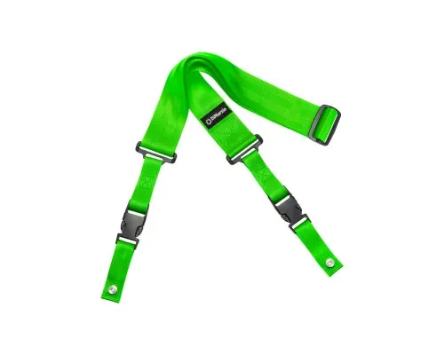 Ремінь для гітари DiMarzio 2 Inch Nylon ClipLock Neon Green (DD2200GN)