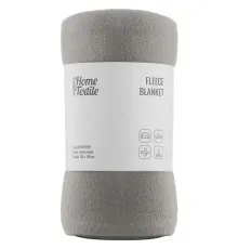 Плед Ardesto Fleece 100% поліестер, сірий світлий 130х160 см (ART0728PB)