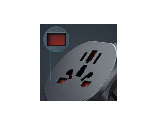 Перехідник EU to global universal adapter Essager (ECTZH-YCB01-Z)