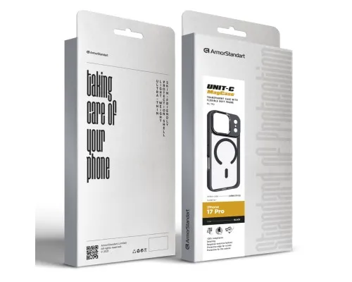 Чохол до мобільного телефона Armorstandart Unit-C MagCase Apple iPhone 17 Pro Black (ARM87910)