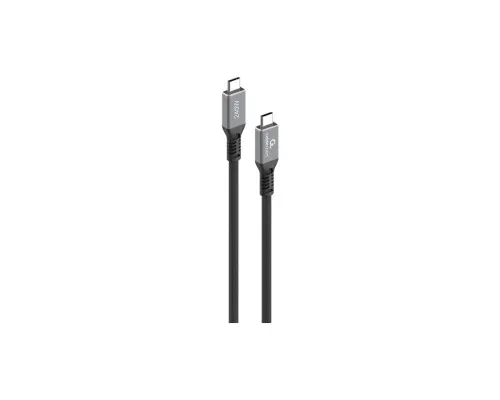 Дата кабель USB-C to USB-C 0.3m USB4 240W 8K60Hz 40Gbps Cablexpert (CCBP-USB4-CMCM240-0.3M)