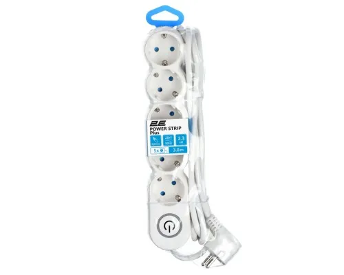 Мережевий фільтр живлення 2E 2E-U05VESM3W