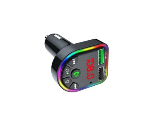 FM модулятор Havit HV-FM810BT Black