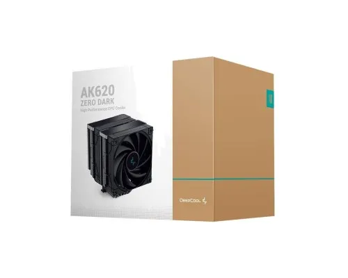 Кулер до процесора Deepcool AK620 Zero Dark (R-AK620-BKNNMT-G-1)