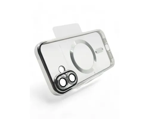 Чохол до мобільного телефона BeCover TPU Chrome Case (MagSafe) для Apple iPhone 16 Silver (712073)