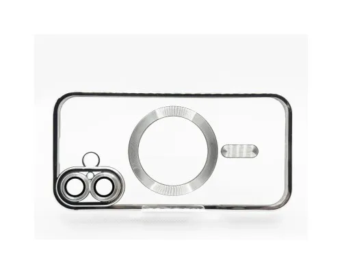 Чохол до мобільного телефона BeCover TPU Chrome Case (MagSafe) для Apple iPhone 16 Silver (712073)