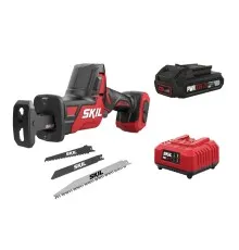Шабельна пила Skil акумуляторна безщіткова 3475 CA Compact, 2.5Ah (SW1E3475CA+BC1E3110AA)