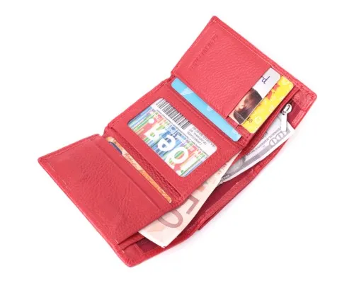 Гаманець ST Leather Шкіряний Червоний (22490)