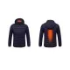 Куртка з підігрівом Thermalli Chamonix темно-синій XL (10880044XL)