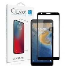Скло захисне ACCLAB Full Glue ZTE Blade A31 Plus Black (1283126523083)