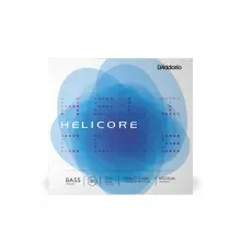 Струни для контрабаса D'Addario Helicore Hybrid Bass String Set 3/4 Scale Medium Tension (HH610 3/4M)