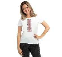 Футболка Sol's Regent Women Вишиванка вертикально білий L (01825102/313L)