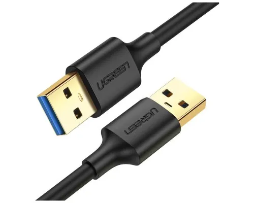 Дата кабель USB 3.0 AM/AM 1.0m US128 black Ugreen (10370)