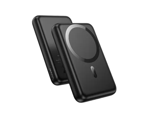 Батарея універсальна HOCO 10000mAh Grace PD/20W Magnetic Black (J141 / 714984)