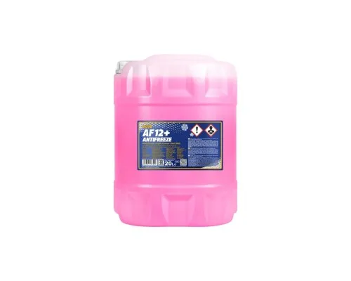 Антифриз Mannol Antifreeze AF 12+ (-40) Longlife чер, 20л (MN4012-20)