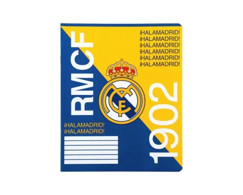 Зошит Kite Real Madrid, 12 аркушів, клітинка (RL26-232)